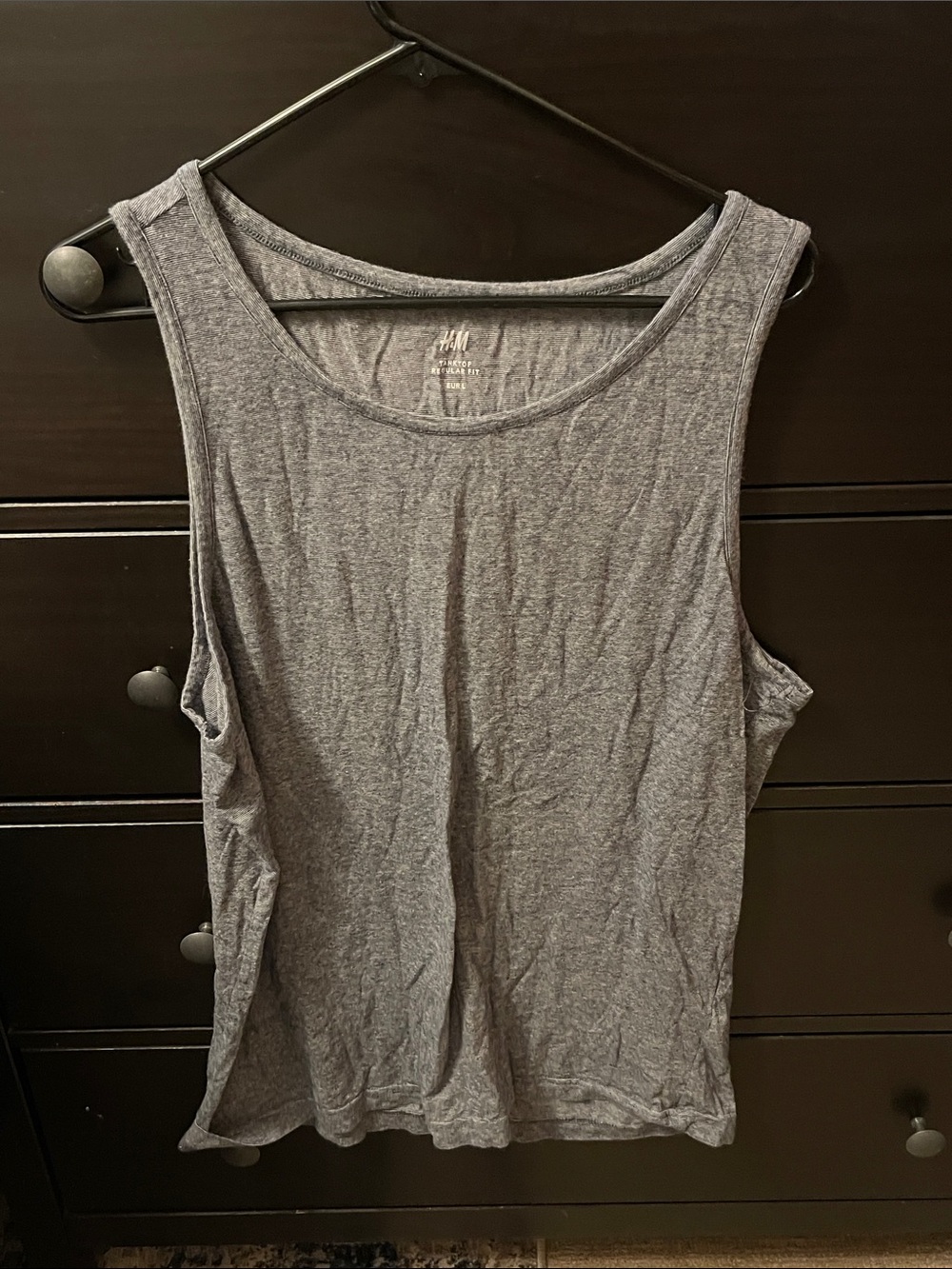 H&M Heathered Grey Tank Top
